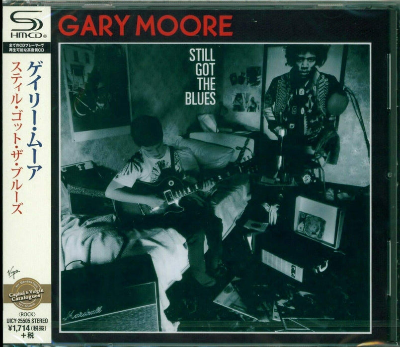 [SHM-CD] Still Got The Blues 5 Bonus Tracks Japan OBI Gary Moore UICY-25505 NEW_1