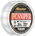 Sunline fluorocarbon line shooter sniper 100m 4.5lb Natural Clear Fishing Line_1