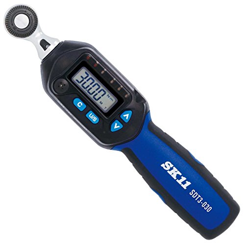 SK11 digital torque wrench insertion angle 9.5mm 1.5-30Nm 3/8 inch SDT3-030 NEW_1
