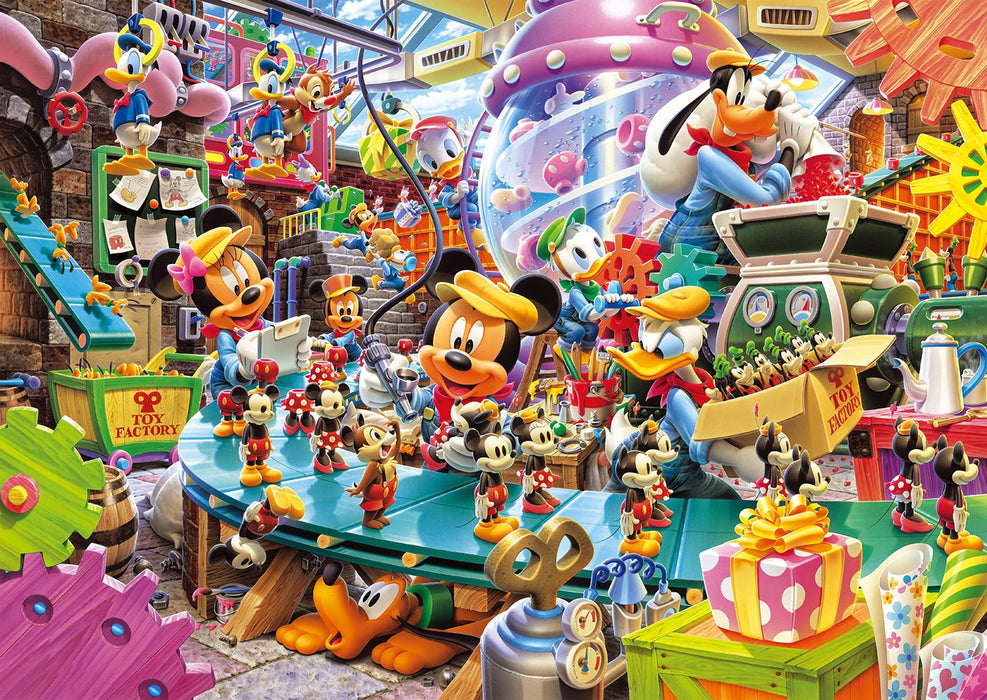 Tenyo 300pc Disney Mickey's Toy Factory Jigsaw Puzzle (30.5x43cm) D-300-268 NEW_1