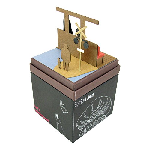 Studio Ghibli mini spirited away Ocean electric railway Paper Craft MP07-15 NEW_3