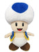 Sanei Boeki Super Mario All Star Collection AC31 Blue Toad S size Plush Doll NEW_1