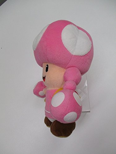 Sanei Boeki Super Mario All Star Collection AC33 Toadette S size Plush Doll NEW_3