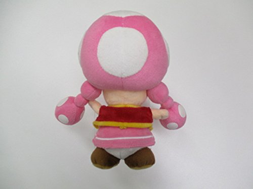 Sanei Boeki Super Mario All Star Collection AC33 Toadette S size Plush Doll NEW_4