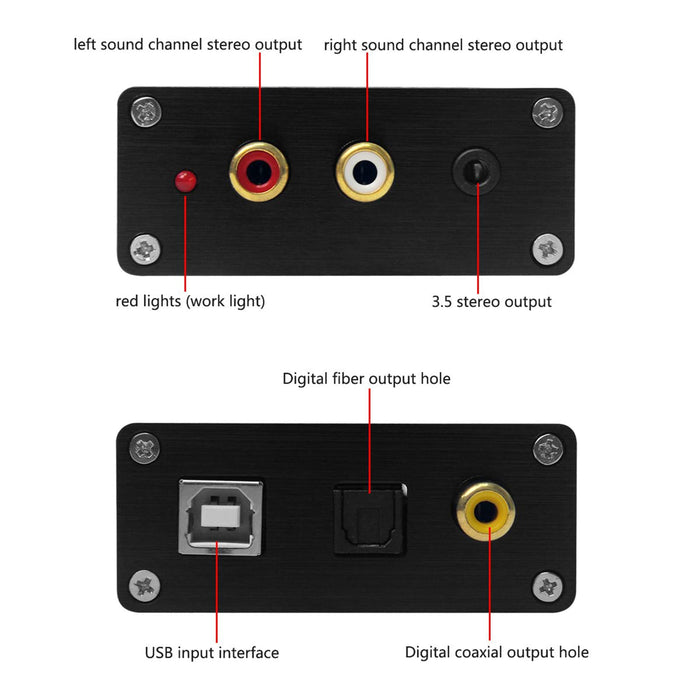 Signstek Audio USB-DAC headphone amplifier/compact with USB cable Compact Size_3