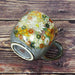 Waza no Kura Kutani Ware Japanese Mug Golden Flower Made in Japan in Paper Box_3
