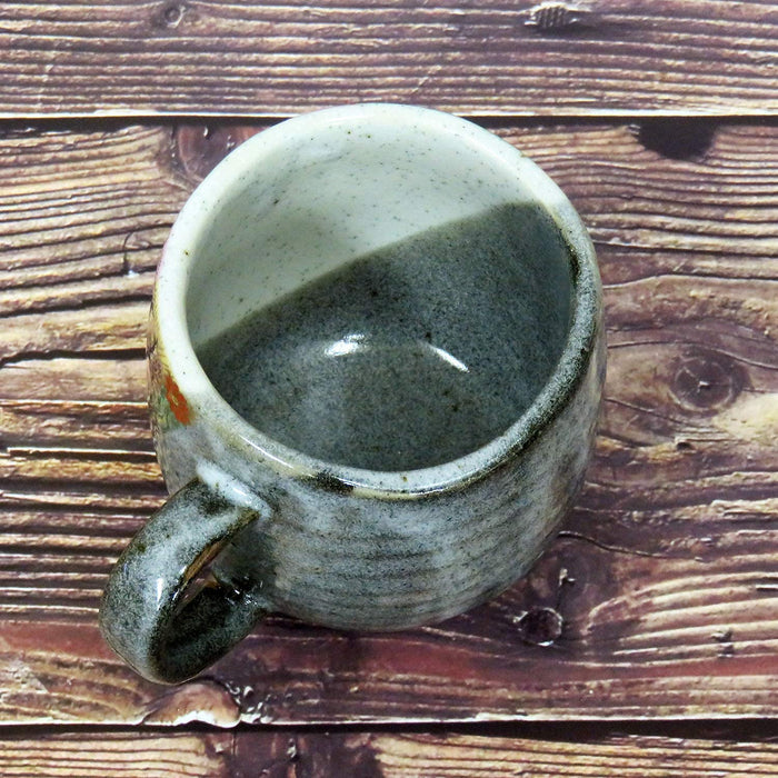 Waza no Kura Kutani Ware Japanese Mug Golden Flower Made in Japan in Paper Box_6