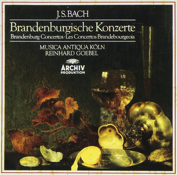[CD] J.S. BACH: BRANDENBURG CONCERTOS Nomal Edition GOEBEL PROC-1795 Classical_1
