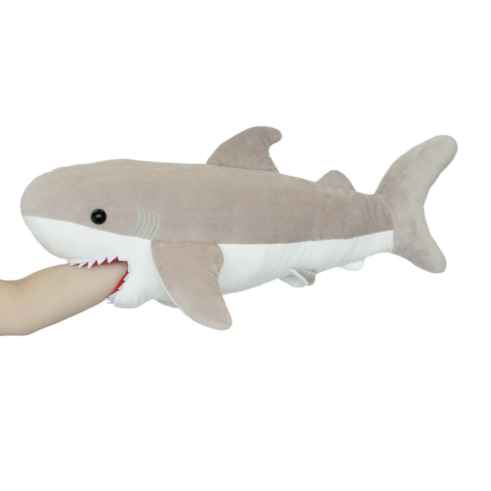 AQUA Plush Marine Gabbutto Biting Shark 00280146 W23xH24xD60cm Polyester NEW_1