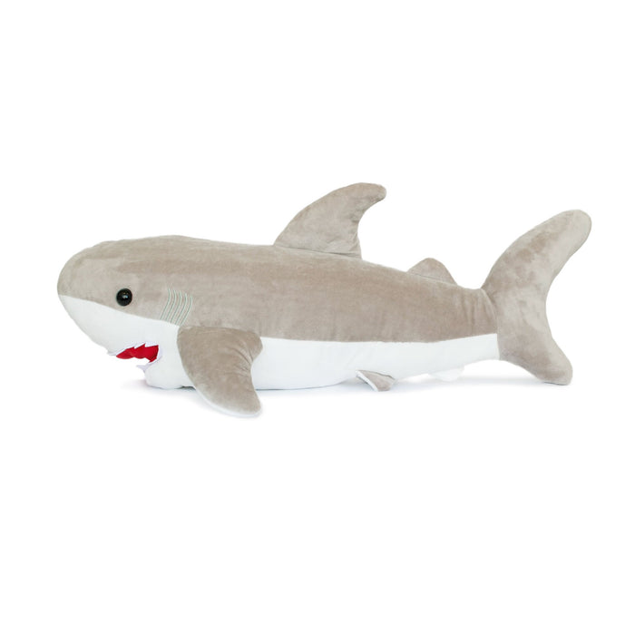 AQUA Plush Marine Gabbutto Biting Shark 00280146 W23xH24xD60cm Polyester NEW_3