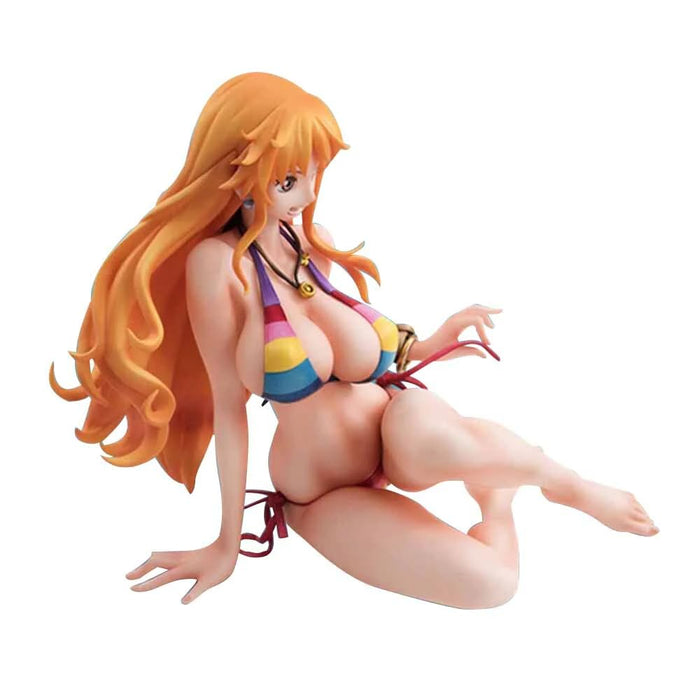 MegaHouse OnePiece Portrait.Of.Pirates Nami Figure Limited Z Statue Bikini Ver._8