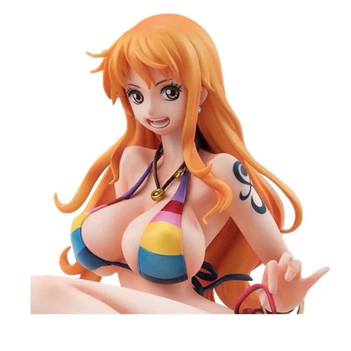 MegaHouse OnePiece Portrait.Of.Pirates Nami Figure Limited Z Statue Bikini Ver._9