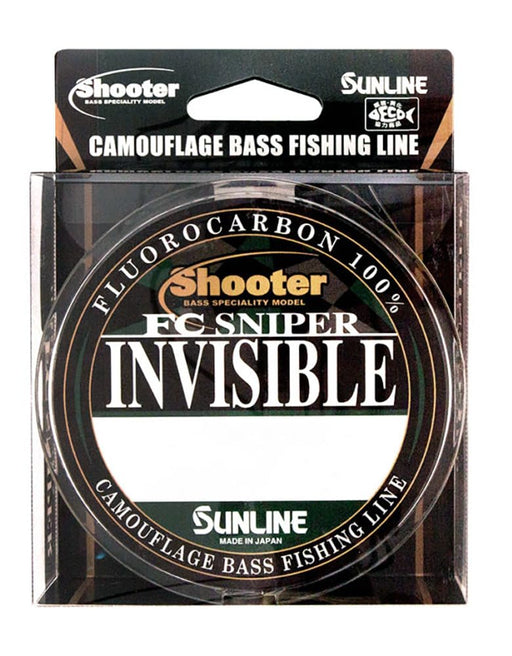 Sunline Fluorocarbon Line Shooter FC Sniper Invisible 4.5Lb 75m Multicolor NEW_1