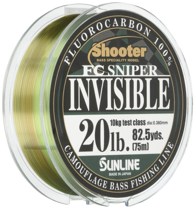 SUNLINE Fishing Line FC Sniper Invisible 75M 16LB fluorocarbon Multicolor NEW_1