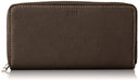 Takeokikuchi Long wallet Fan accessory Chocolate Round Zip Leather 713611 NEW_1