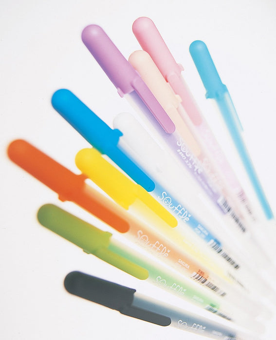 Sakura BALLSIGN SOUFFLE 10-Colors Set Water-based Ballpoint Pen PGB10VN NEW_2