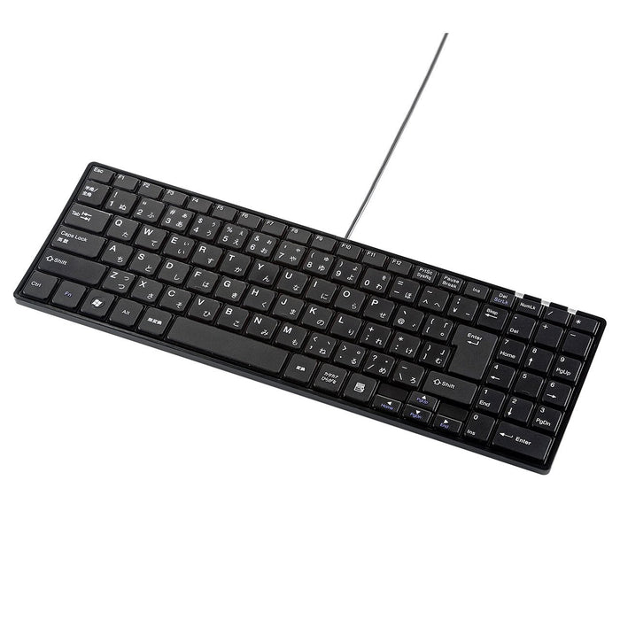 Sanwa Supply silent slim wired keyboard USB-A Japanese Layout SKB-SL19BK NEW_1