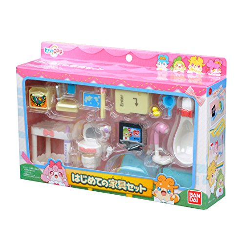 BANDAI Himitsu no Cocotama First furniture set ABS Miniature Figure Accessories_1