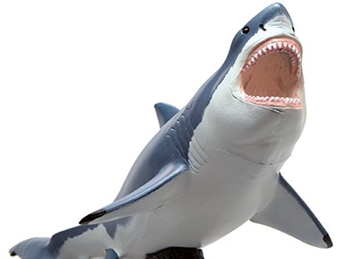 Favorite Megalodon Prehistoric Shark PVC Soft Figure FP-007 L20.7xW10.5xH15.3cm_4