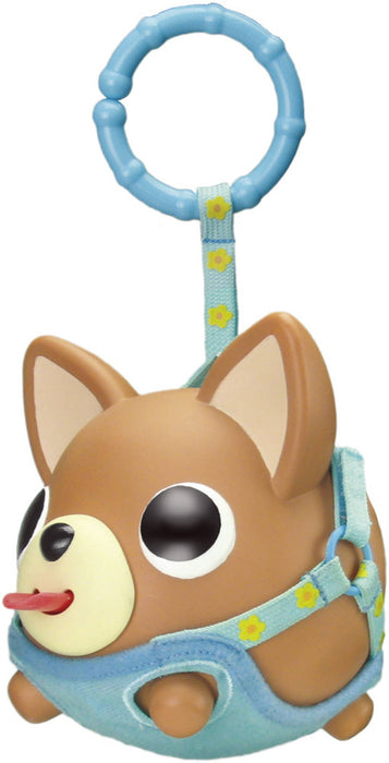 Talking Animal Ball Doll w/Harness Holder keychain Doggy Chihuahua ‎43248-4997_3