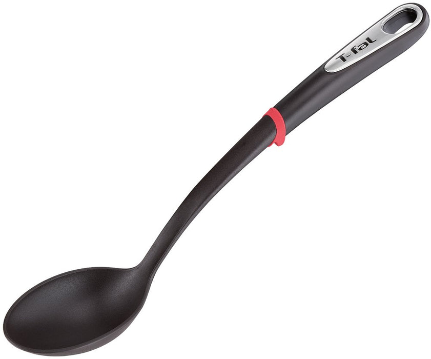 Tefal kitchen tools Ingenio spoon K21321 Black Resin Stainless Steel Nylon Head_1