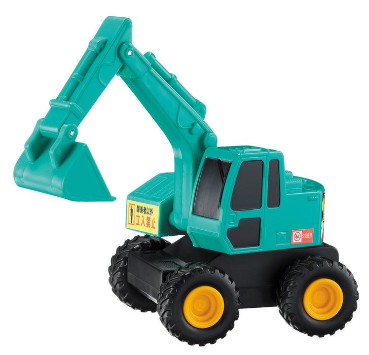 Maruka DriveTown 45 Power Shovel 173190 Miniature Heavy Machine Green 3+ NEW_1