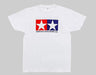Tamiya Official Original Logo T-shirt White Size:XL Cotton 66713 L77cm W58cm NEW_2