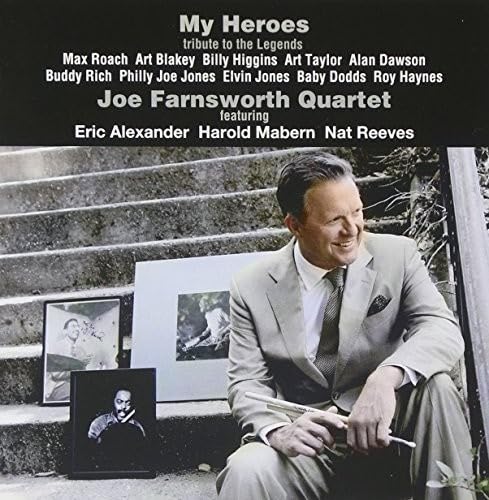 [CD] My Heroes, Tribute To The Legends Joe Farnsworth Quartet VHCD-78296 NEW_1