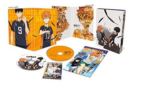 [Blu-ray] Haikyu Second Season Vol.1 First Press Limited Edition TBR-25451D NEW_1