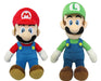 Sanei Boeki Mario & Luigi S Plush Doll Set of 2 Super Mario All Star Collection_1