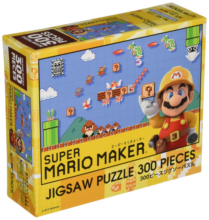Ensky 300 pieces Jigsaw Puzzle Super Mario Maker 26x38cm ‎300-1119 Game Art NEW_1