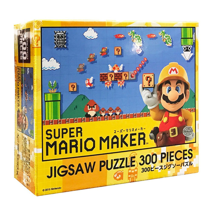 Ensky 300 pieces Jigsaw Puzzle Super Mario Maker 26x38cm ‎300-1119 Game Art NEW_2