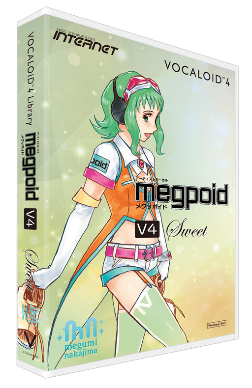 VOCALOID 4 Library Megpoid V4 Sweet Windows / Mac VA4L-MPS01 PC Software NEW_1