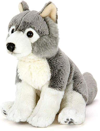 Colorata Wolf Cub Plush Doll Real Animal Family Series 11cmx17cmx16cm Polyester_1