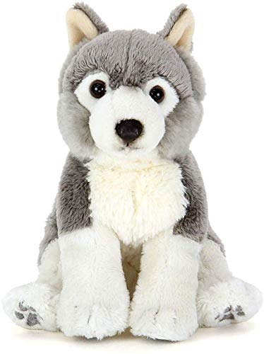 Colorata Wolf Cub Plush Doll Real Animal Family Series 11cmx17cmx16cm Polyester_3