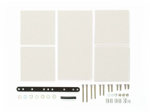 Tamiya Mini 4WD Grade-Up Parts Brake Sponge Set 1/2/3mm White 15492-000 NEW_1