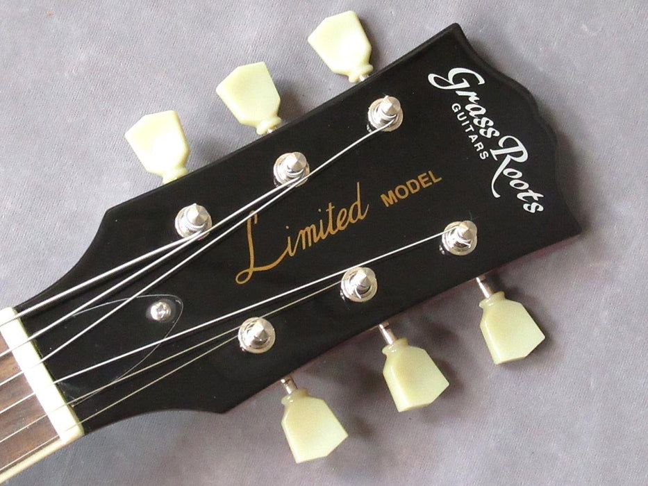 GrassRoots ‎G-LPS-MINI CHS Built-in Speaker Mini Electric Guitar Mahogany NEW_5