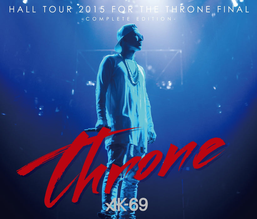 HALL TOUR 2015 FOR THE THRONE FINAL COMPLETE EDITION 2CD+2DVD AK69 VCCM-2094 NEW_1