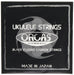 ORCAS ukulele string set OS-MED for medium gauge soprano concert Phosphor Bronze_1