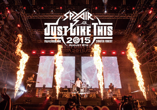 [DVD] JUST LIKE THIS 2015 Regular Edition SPYAIR AIBL-9331 J-Pop Live Video NEW_1