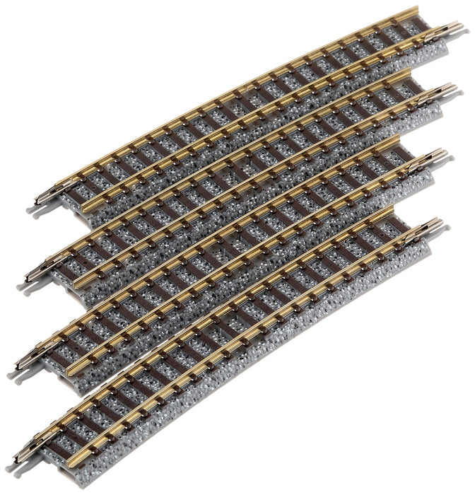 TOMIX N Gauge Curve Rail C605-10 F 4pc Set 1870 Model Railroad Supplies NEW_1