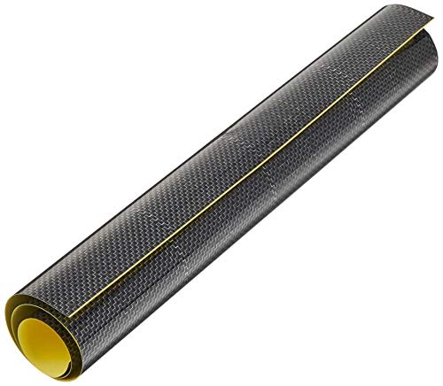 Kijima Sticker carbon look heat-resistant aluminum L 370x435mm 305-6583 NEW_1