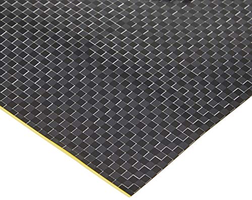 Kijima Sticker carbon look heat-resistant aluminum L 370x435mm 305-6583 NEW_3