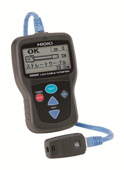 HIOKI LAN cable HiTESTER 3665 Battery Powered 85Wx130Hx33Dmm with Portable Case_2
