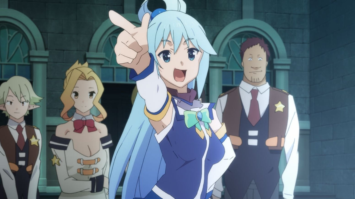 [Blu-ray] KonoSuba Vol.1 First Limited Edition w/PC Game Novel Booklet KAXA-7341_7