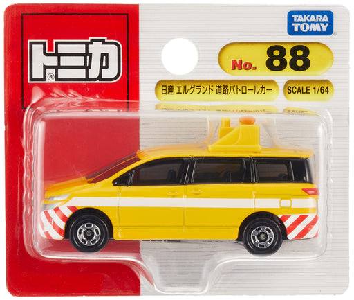 Takara Tomy Tomica No.88 Nissan Elgrand Road Patrol Car (Blister Pack) 1/64 NEW_1