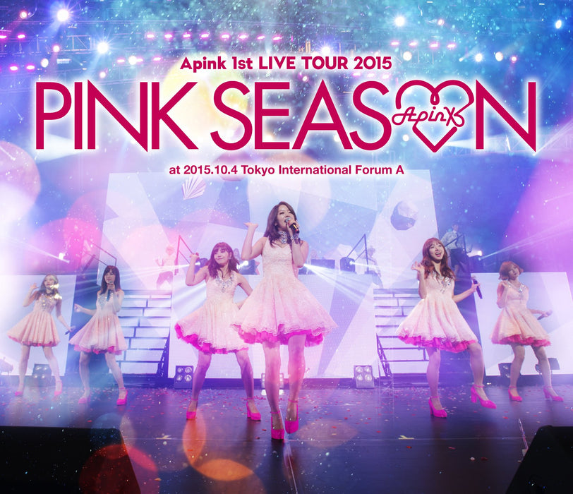 Apink 1st LIVE TOUR 2015 PINK SEASON Blu-ray Standard Edition UPXH-20041 NEW_1