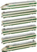 Tomytec N Gauge 200 Series Tohoku Shinkansen H Formation Basic Set 98604 NEW_1