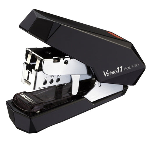 MAX Stapler vaimo11 polygon Up to 40 papers 50-packs Black HD-11SFLK/K NEW_1