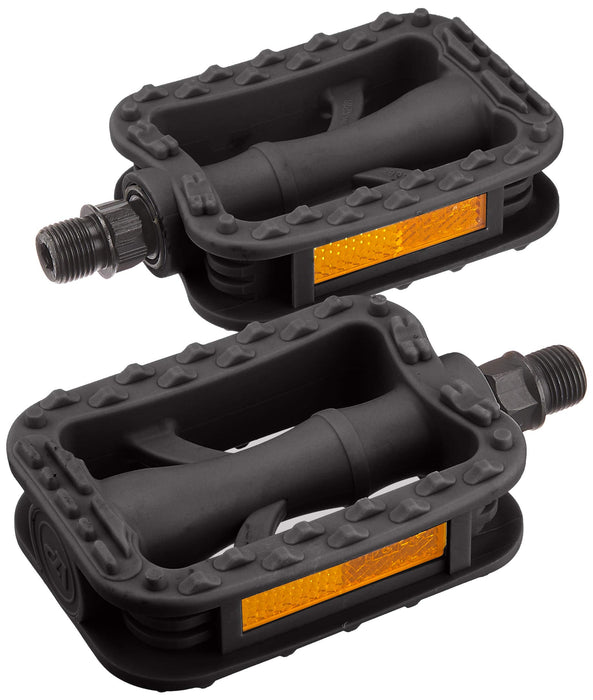 BRIDGESTONE Bike Bicycle Pedal ‎VP-308.A F460169BLC Resin With reflector NEW_1